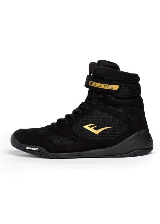 EVERLAST Elite 2 Boxing Shoes - Black/Gold