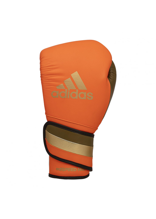 LIMITED EDITION ADISPEED 501 PRO BOXING  ( VELCRO ) Orange/Gold/Martini Olive