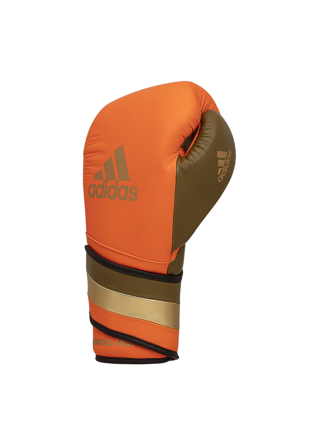 LIMITED EDITION ADISPEED 501 PRO BOXING  ( VELCRO ) Orange/Gold/Martini Olive