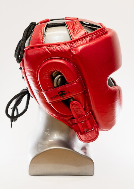 H70 SPARRING HEAD GUARD - CHILI RED