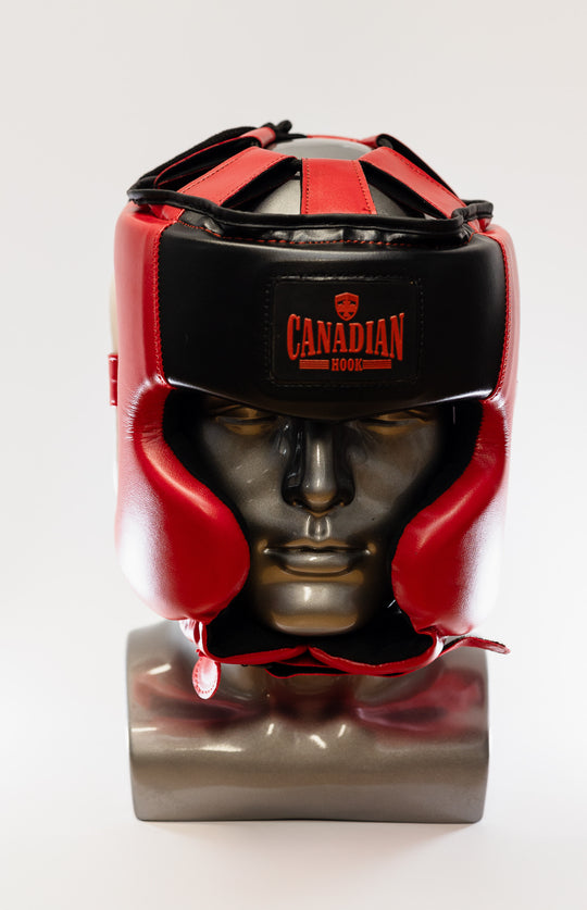 H30 SPARRING HEAD GUARD - RED