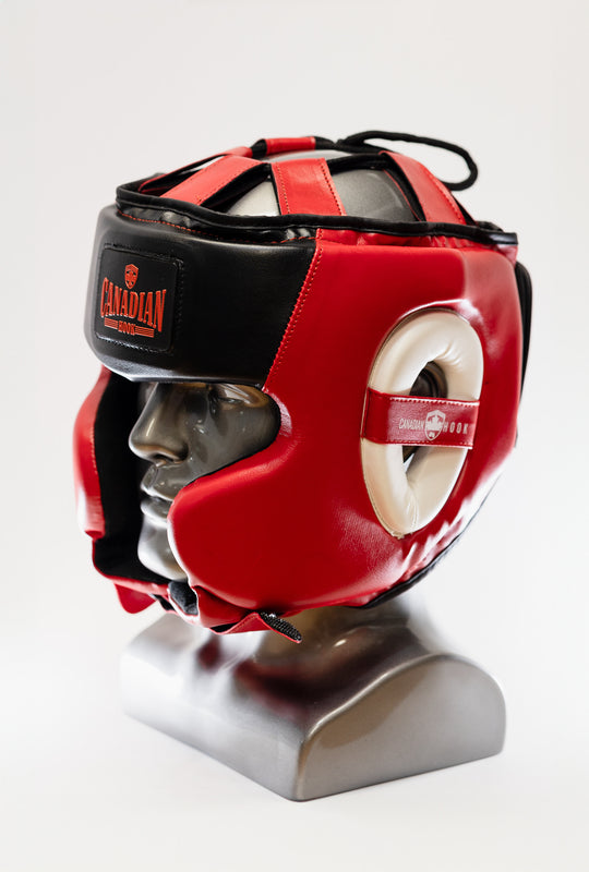 H30 SPARRING HEAD GUARD - RED