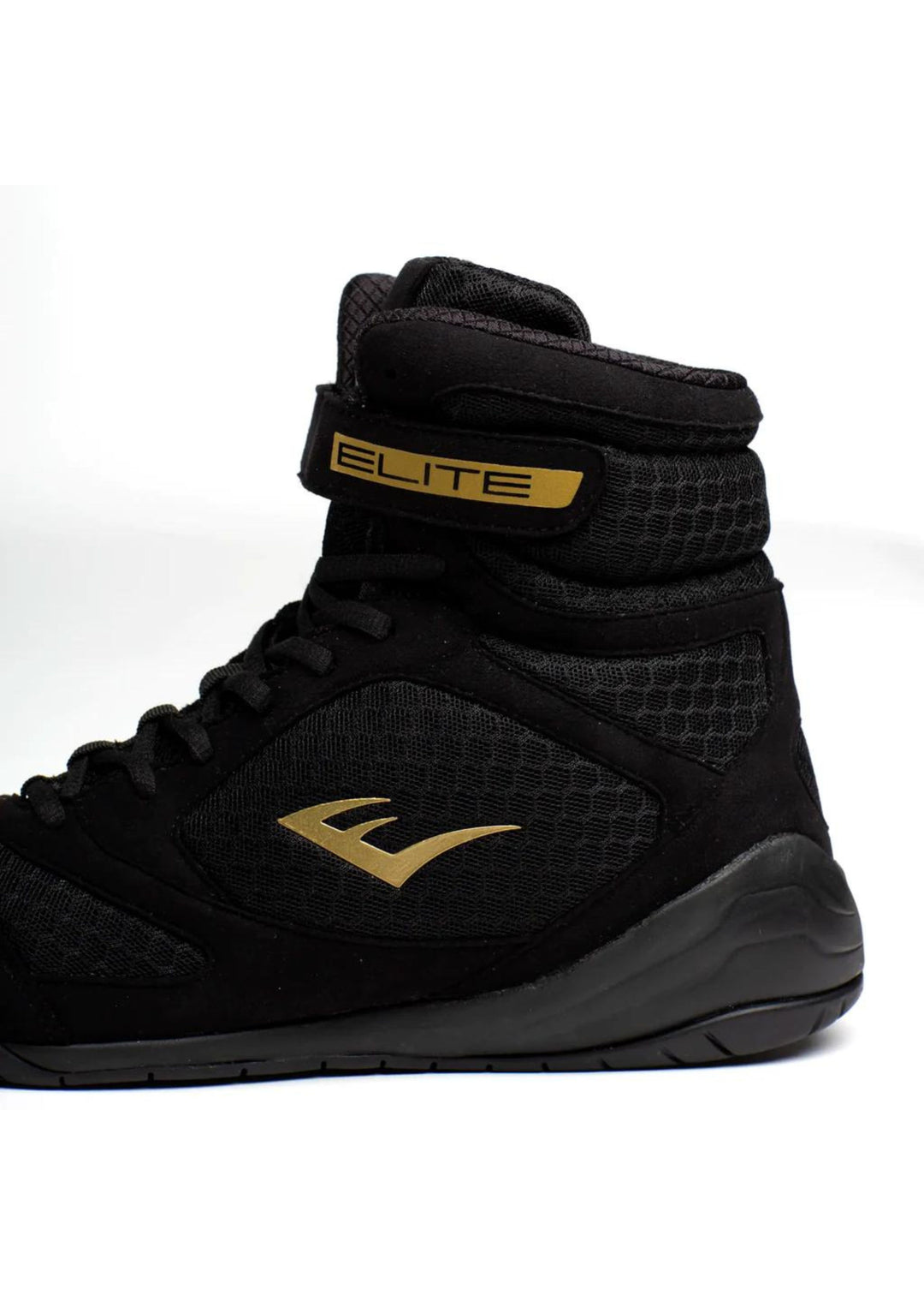 EVERLAST Elite 2 Boxing Shoes - Black/Gold