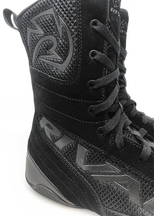 RIVAL RSX - GUERRERO 03 HIGH-TOP BOXING BOOTS - BLACK