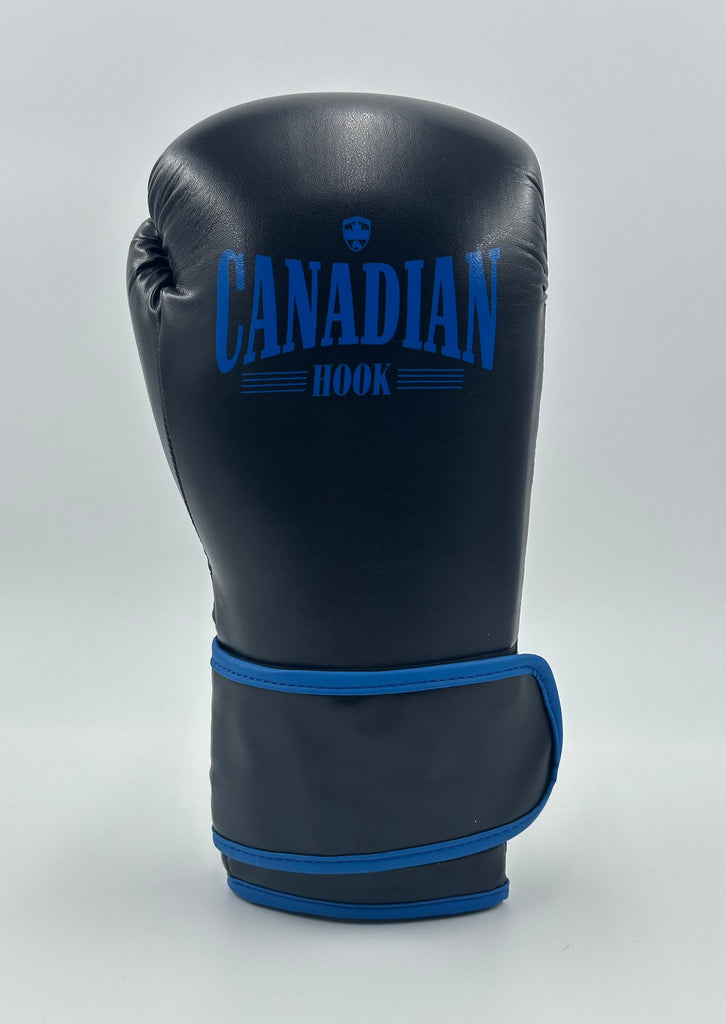 G1000 BOXING GLOVES - BLACK/BLUE – Canadian Hook