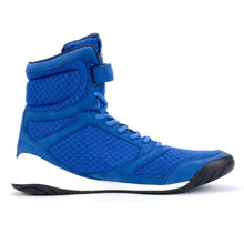 Load image into Gallery viewer, EVERLAST Elite High Top Boxing Shoes - BLUE
