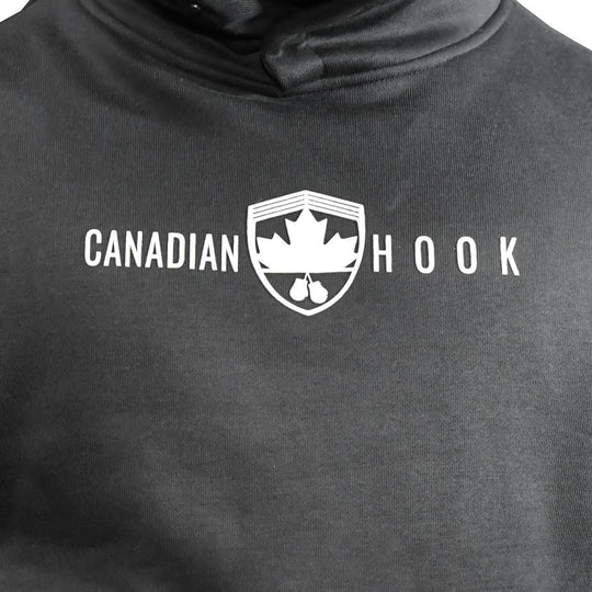 CANADIAN HOOK HOODIE - BLACK